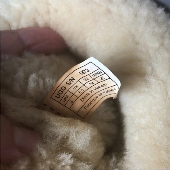 UGG Bailey Boot Women's Size 8 Chestnut Triplet II Sherpa Lined Tall Shoe 1873 - Picture 6 of 12